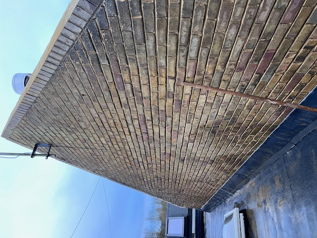 Gable brickwork preparation in Kent